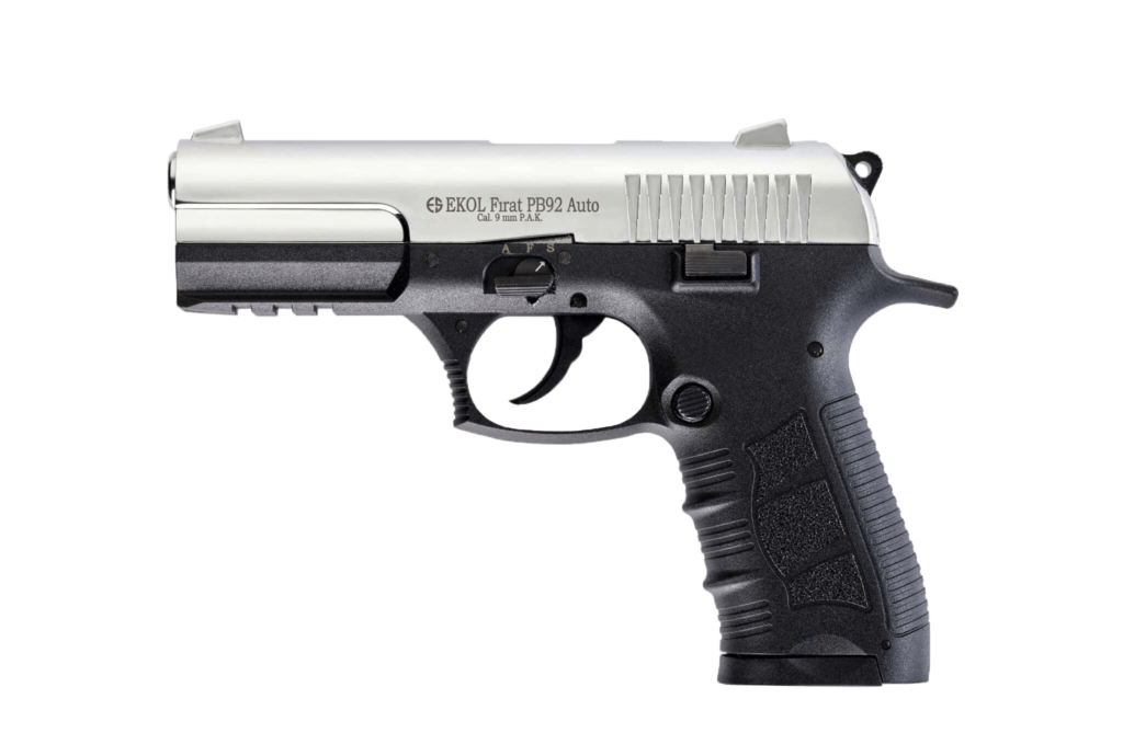 Стартовий Пістолет сигнальний EKOL FIRAT PB92 AUTO fume к.9 mm