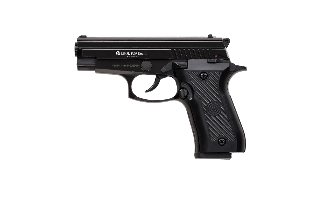 Стартовий Пістолет сигнальний EKOL P29 REVII black к.9 mm