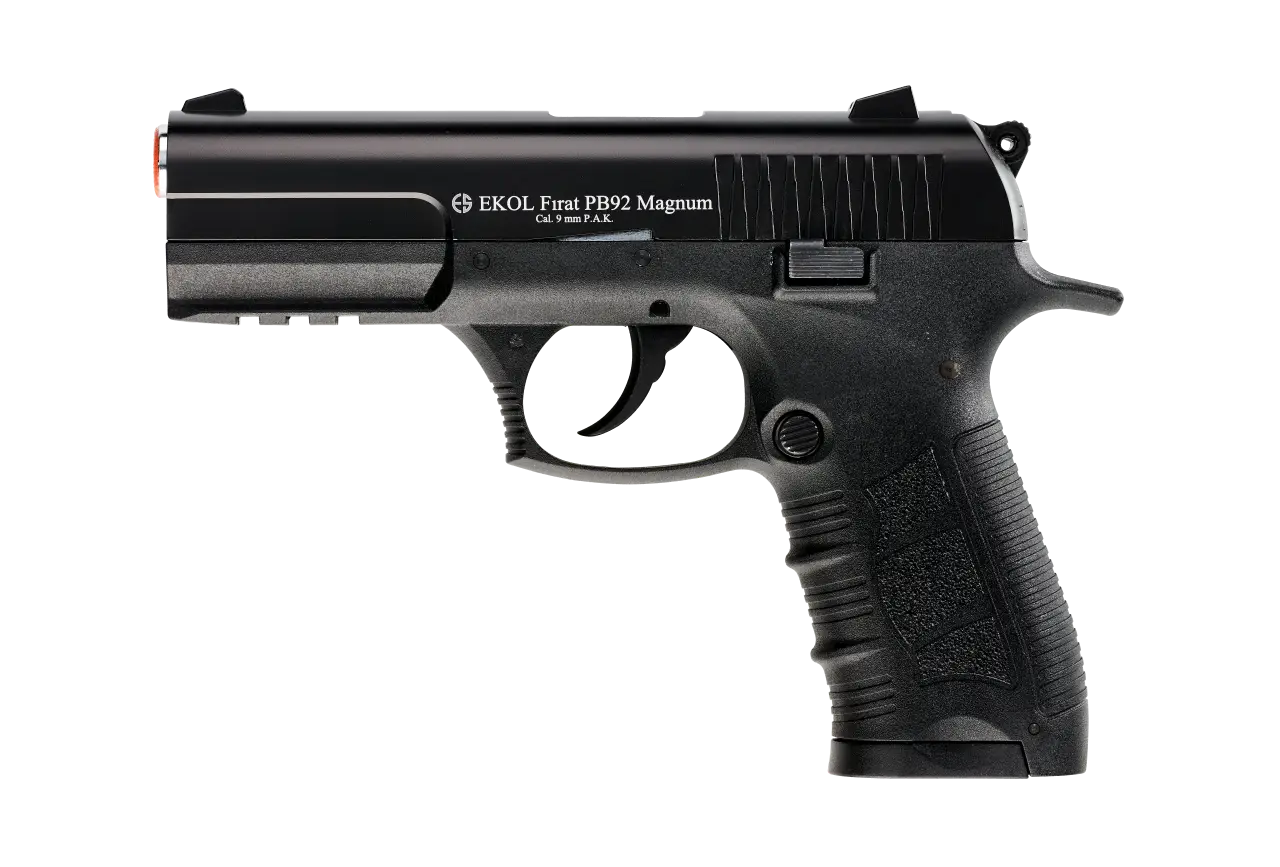 Стартовий Пістолет сигнальний EKOL FIRAT PB92 MAGNUM black к.9 mm