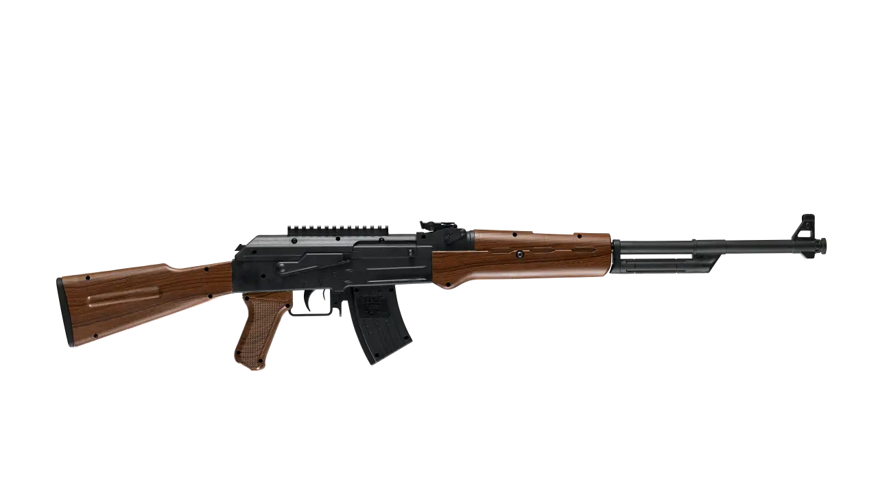 Пневматична гвинтівка EKOL AK чорний/коричневий 4,5мм