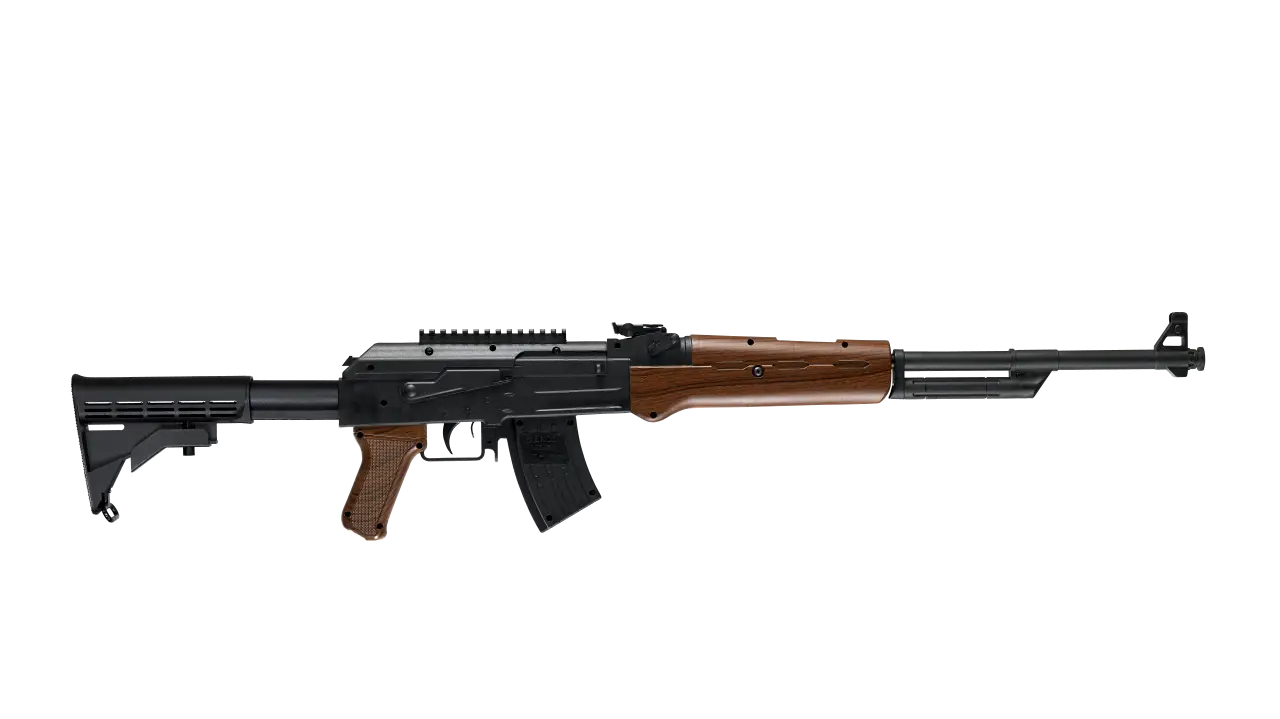 Пневматична гвинтівка EKOL AKL чорний/коричневий 4,5мм