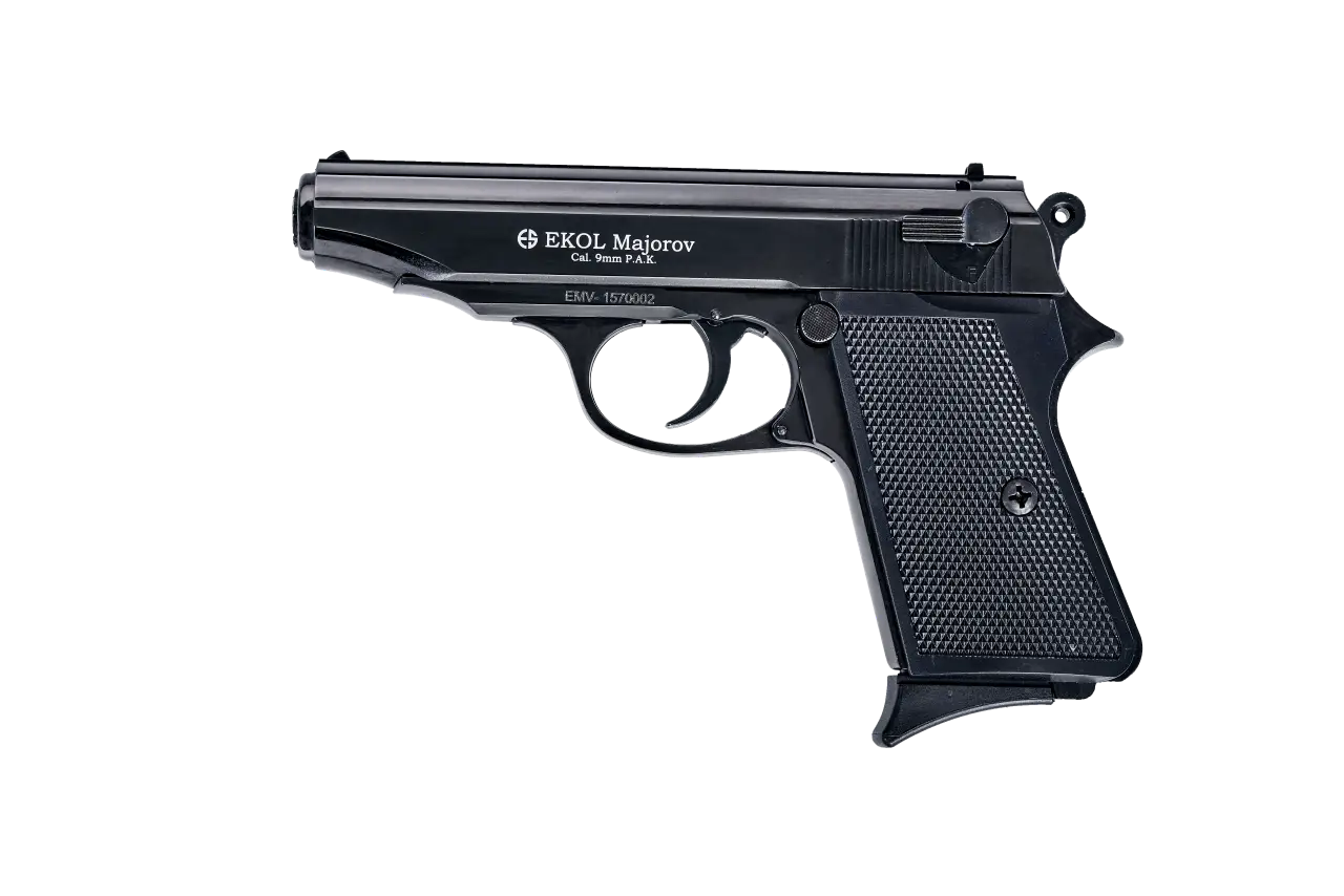 Стартовий Пістолет сигнальний EKOL MAJAROV black к.9 mm