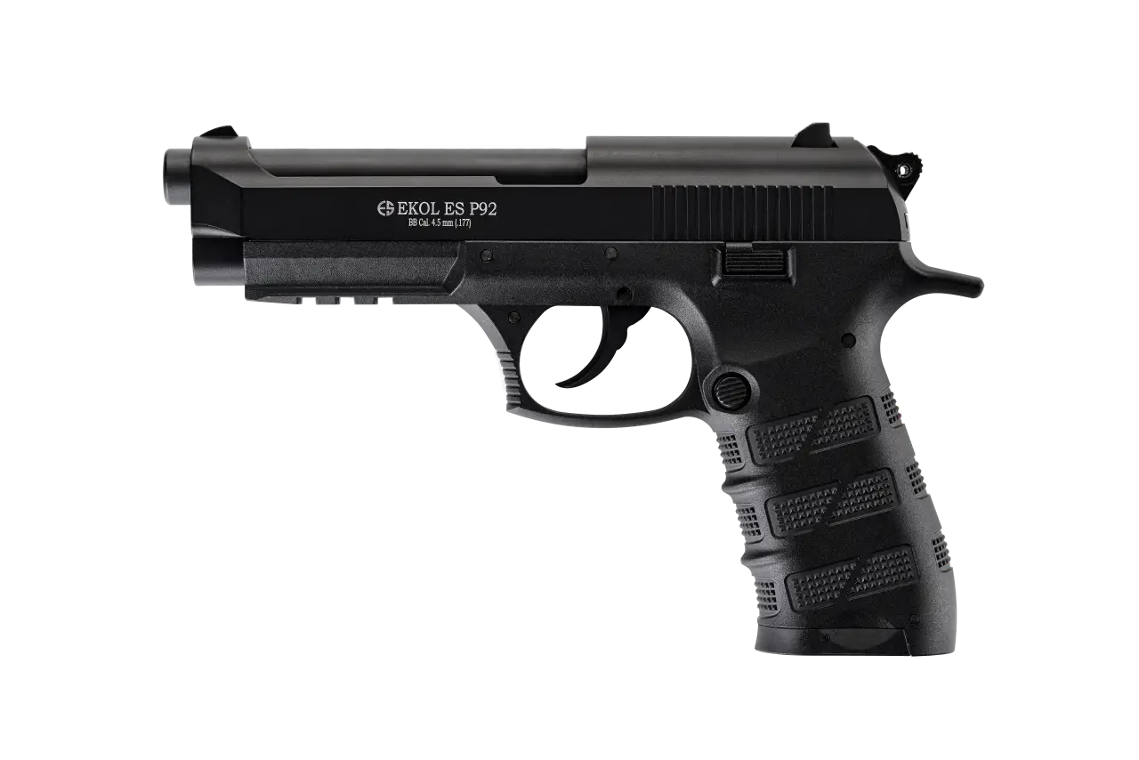 Пневматичний пістолет EKOL ES P92 black к.4,5 мм