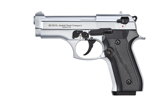 Стартовий Пістолет сигнальний EKOL JACKAL DUAL COMPACT fume к.9 mm