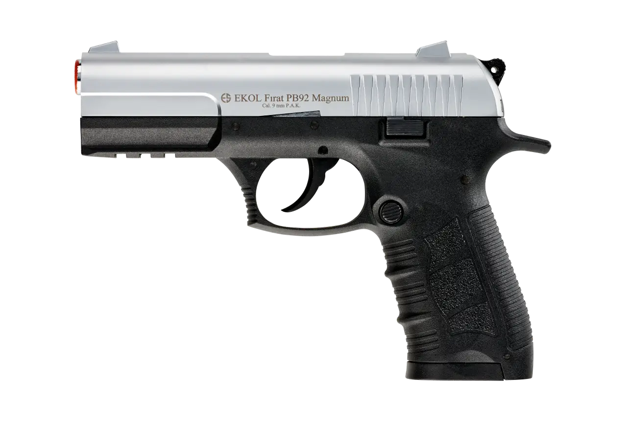 Стартовий Пістолет сигнальний EKOL FIRAT PB92 MAGNUM fume к.9 mm