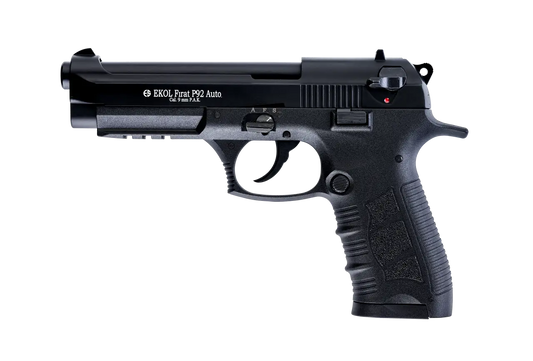 Стартовий Пістолет сигнальний EKOL FIRAT P92 AUTO black к.9 mm