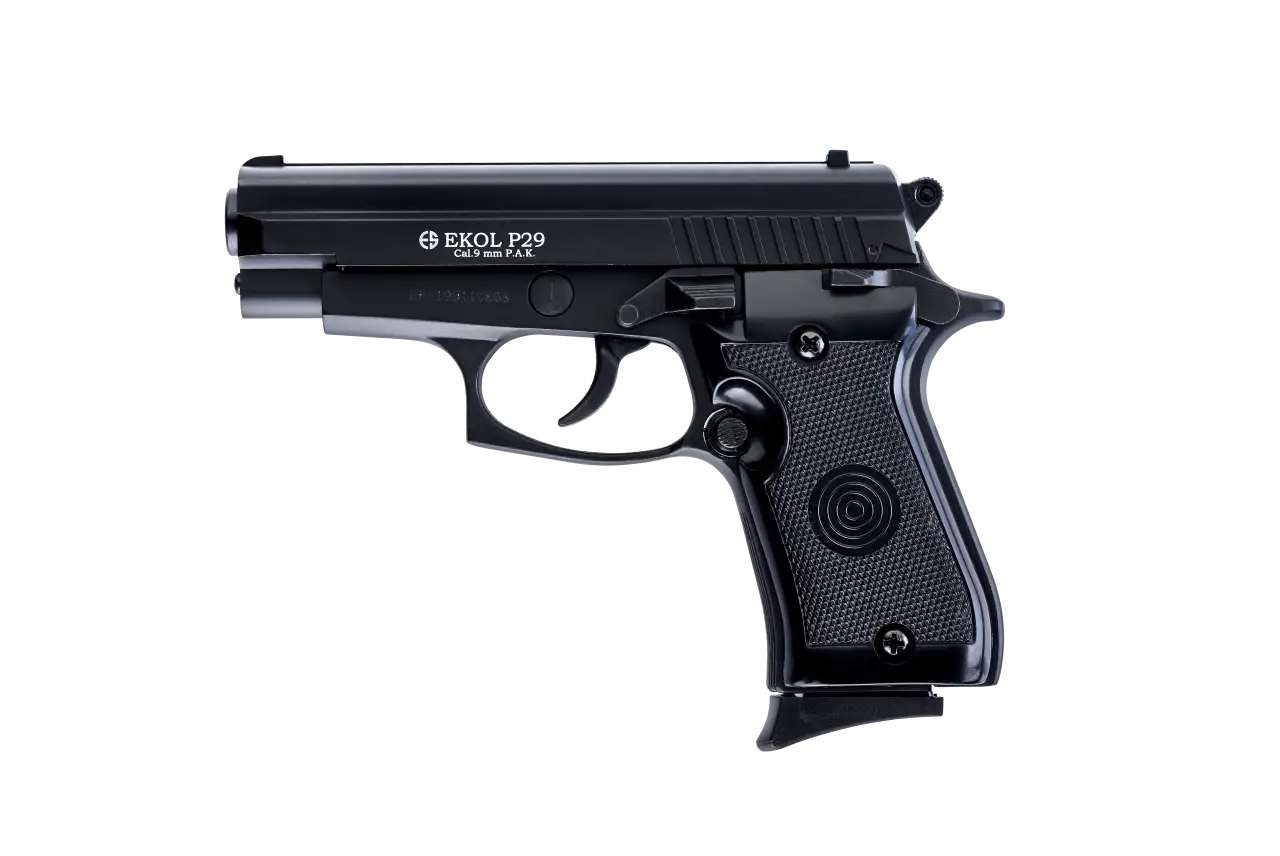 Стартовий Пістолет сигнальний EKOL P29 black к.9 mm