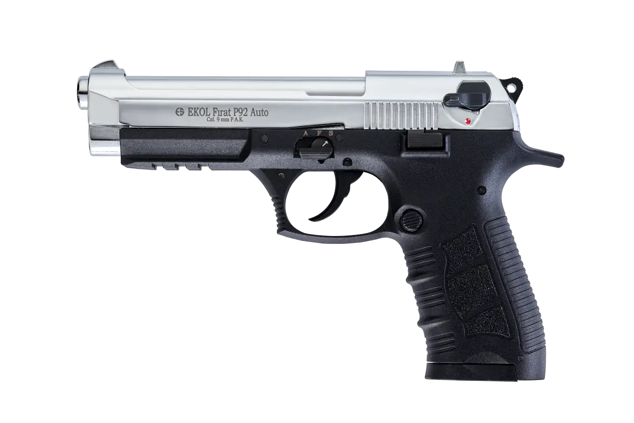Стартовий Пістолет сигнальний EKOL FIRAT P92 AUTO fume к.9 mm