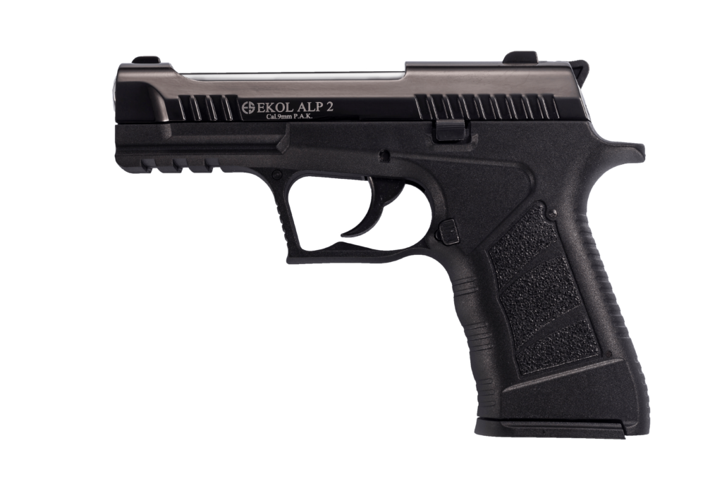 Стартовий Пістолет сигнальний EKOL ALP2 black к.9 mm